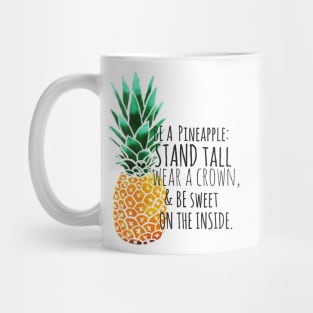 Be a Pineapple Plain Mug